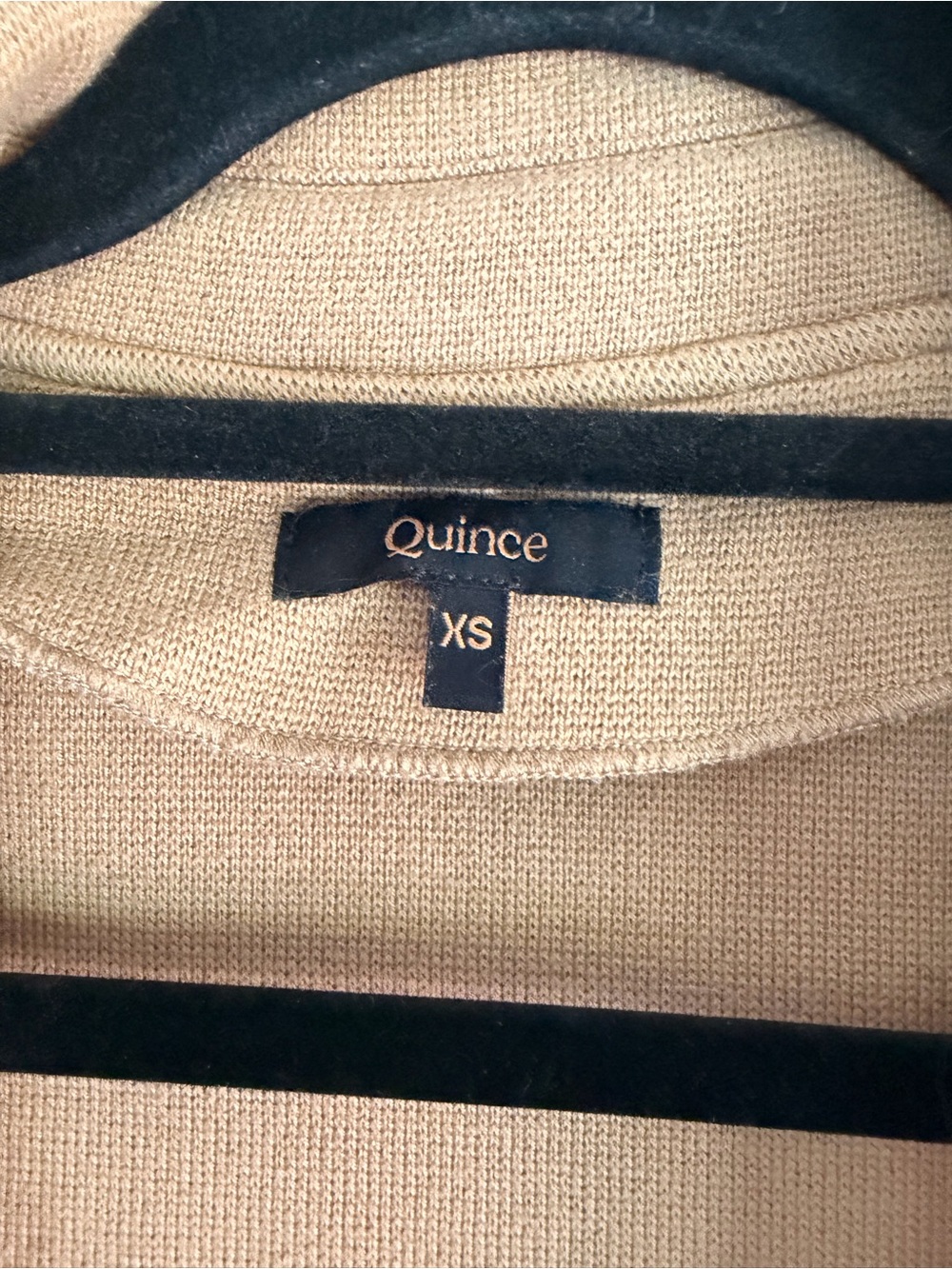 Quince Open-Front Camel Coatigan - Women's Jacket & Coat - Picture 2 of 3